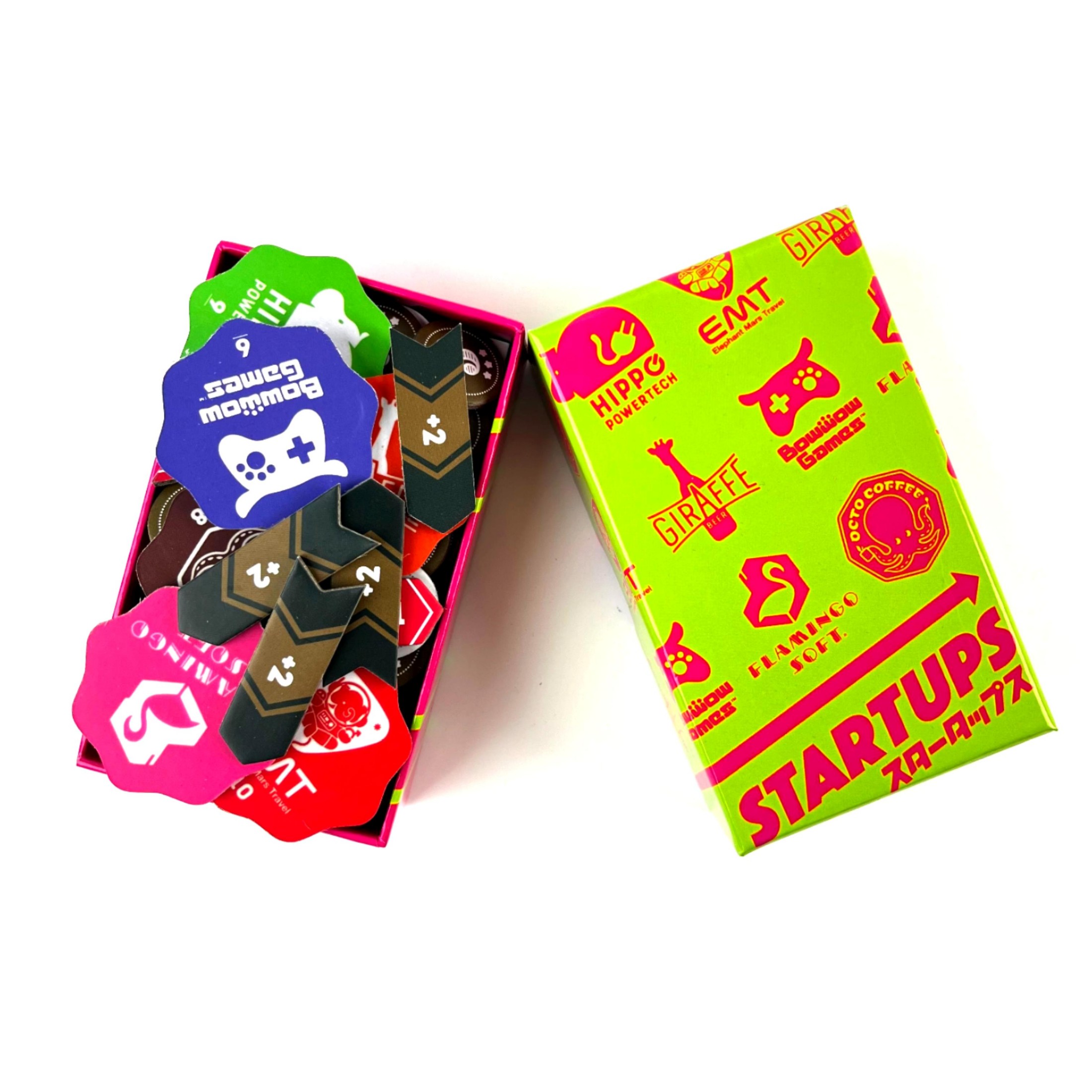 Board Game For 3 Players - 보드 게임: 스타트업 – 이중 언어