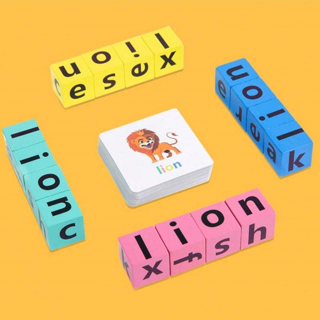 Board Game For Kids - 어린이 알파벳 철자 보드 게임, 16개의