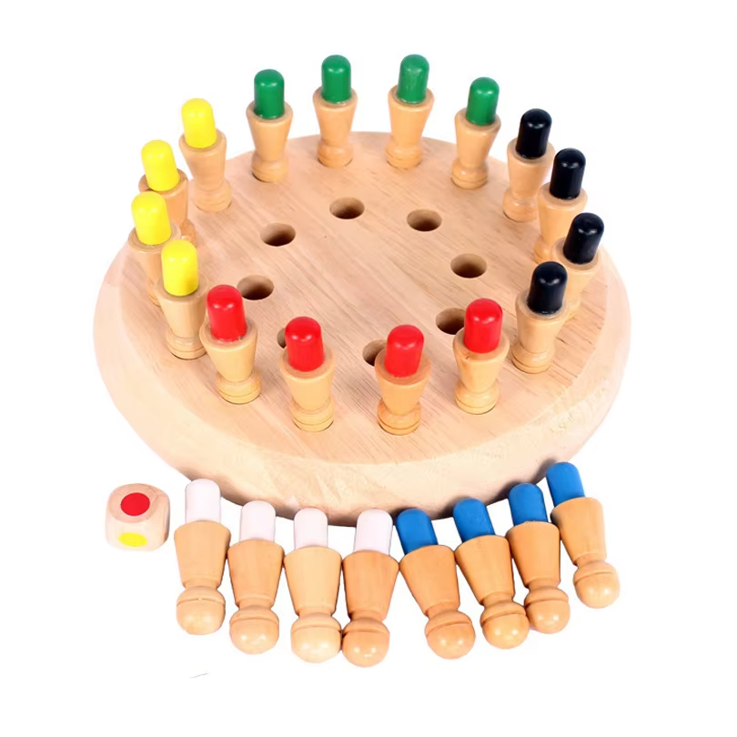 Board Game Oath - 모조 나무 메모리 매치 스틱 체스