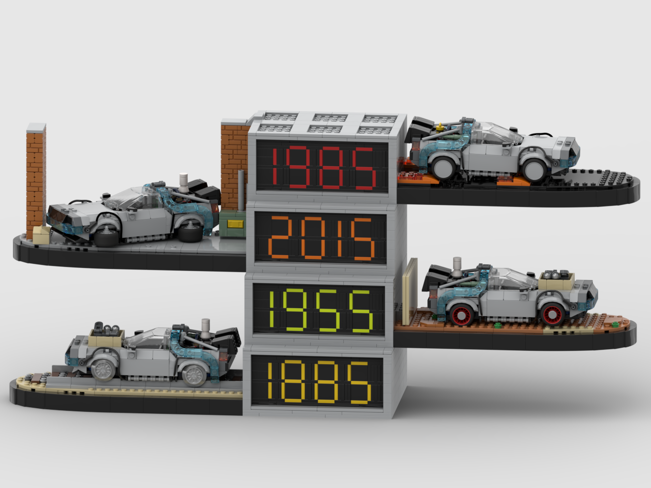 Moc Delorean Back To The Futur - Board Game Jumanji 리뷰 및 가격