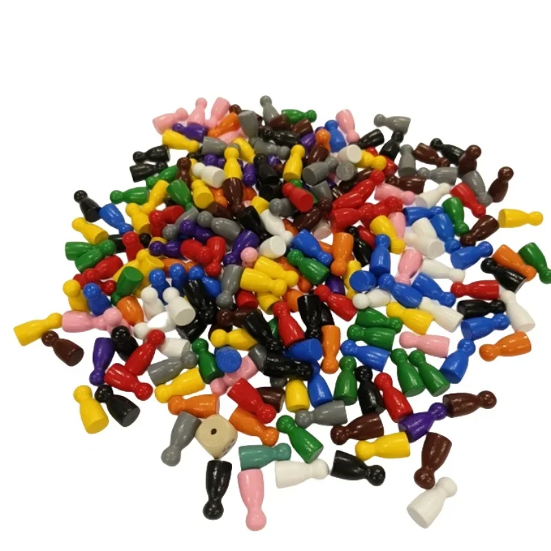 100 Pcs 다채로운 나무 체스 마커 24x12mm  - Board Game Verdant 리뷰 및 가격