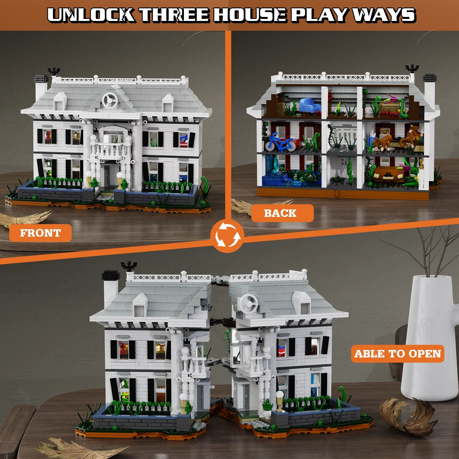 MOC 주만지니스 하우스 블록 세트 깨질 수 있는 집과 - Board Game Jumanji 리뷰 및 가격