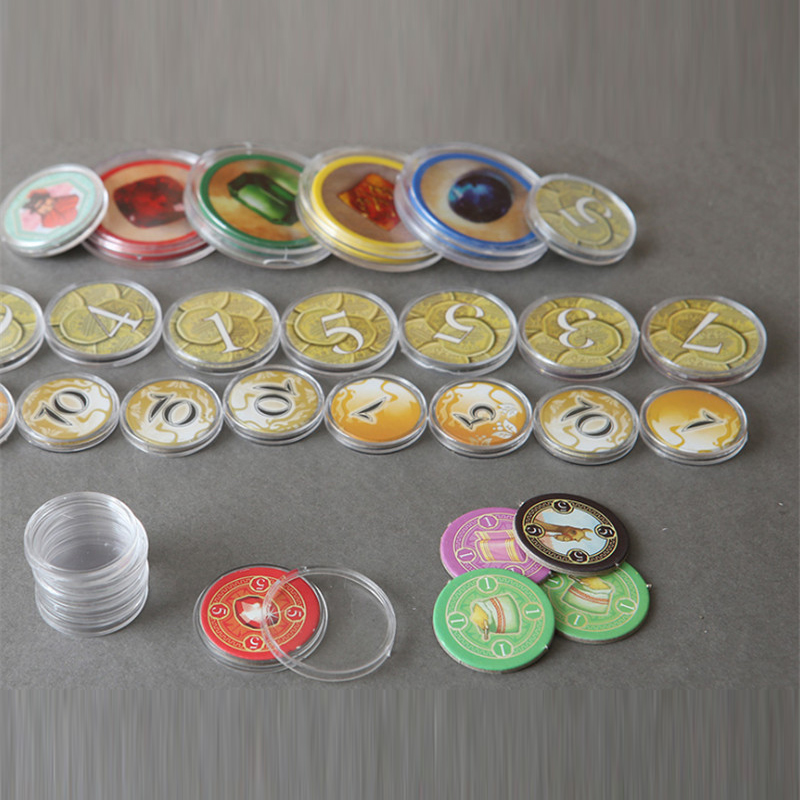 10 개/대 19 20 25 27 30 40mm 투명  - Board Game Sequence 리뷰 및 가격