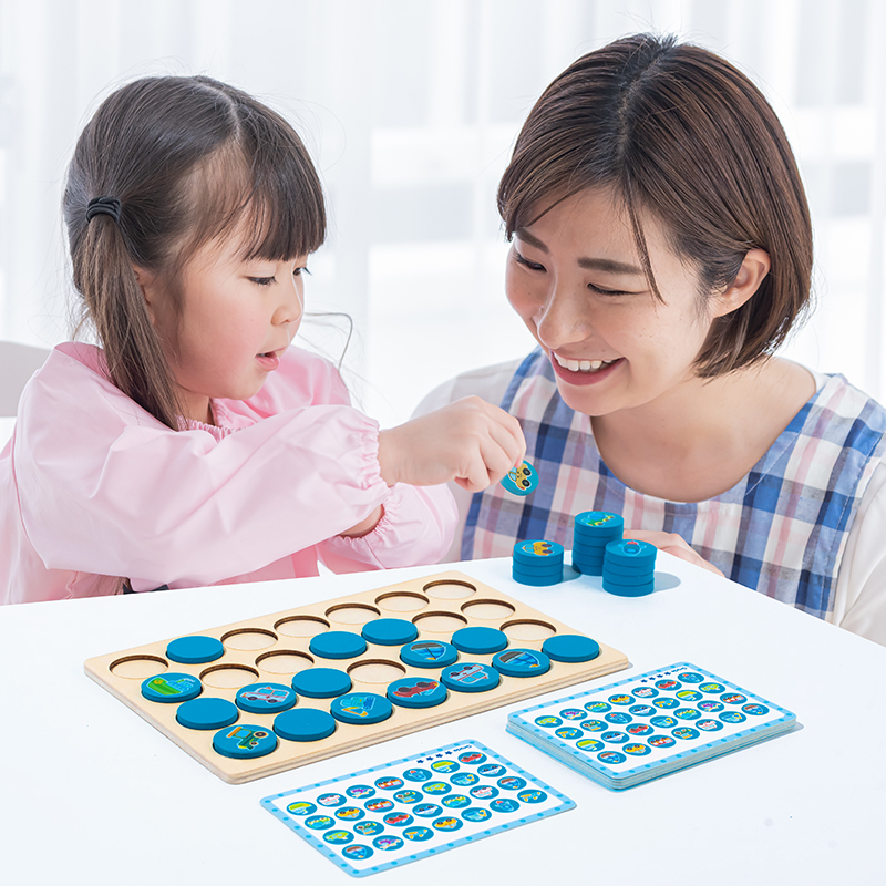 어린이를위한 나무 메모리 체스 조기 교육 몬테소리 장난 - Board Game Oath 리뷰 및 가격