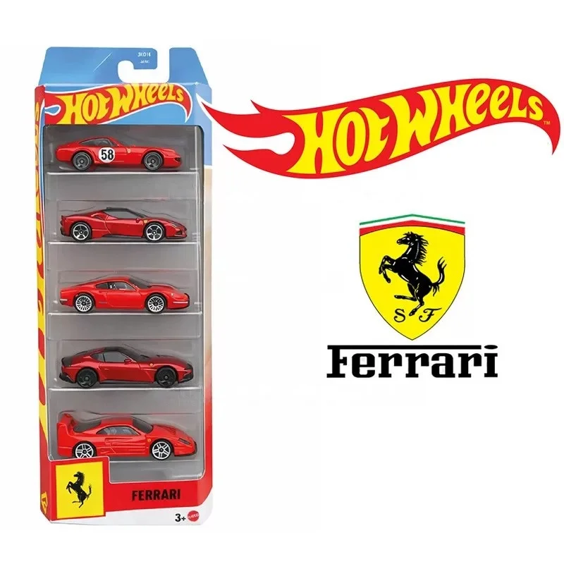 새로운 핫휠 페라리 JLN12 5PCS 세트 소형 스포 - Hot Wheels Car Track Sets 리뷰 및 가격