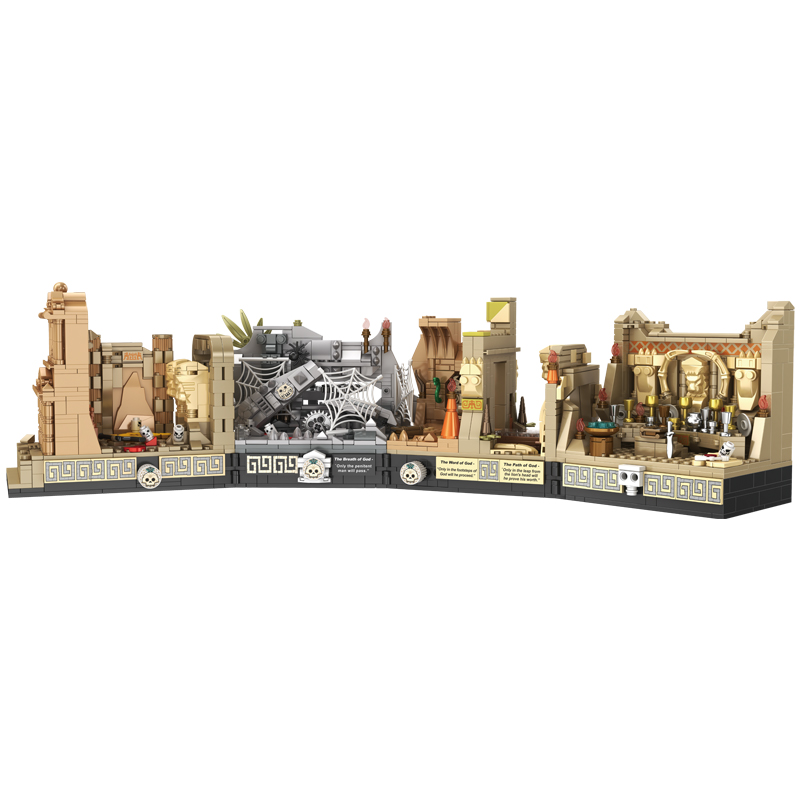 재고 있음 66037 MOC 황금 아이돌 사원 빌딩 블 - Board Game Jumanji 리뷰 및 가격
