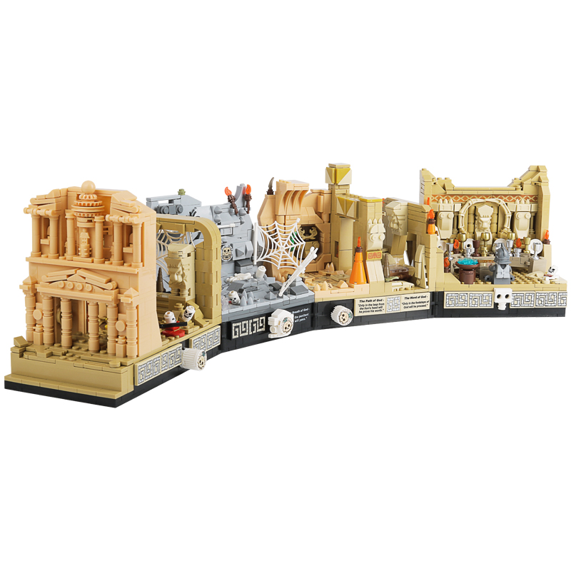 재고 있음 66037 MOC 황금 아이돌 사원 빌딩 블 - Board Game Jumanji 리뷰 및 가격