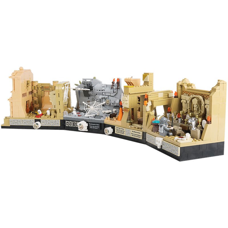재고 있음 66037 MOC 황금 아이돌 사원 빌딩 블 - Board Game Jumanji 리뷰 및 가격