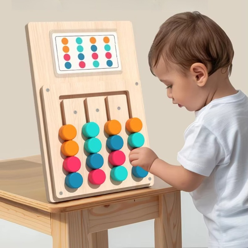 어린이 몬테소리 색상 모양 매칭 인지 학습 보드 논리적 - Board Game For Kids 리뷰 및 가격